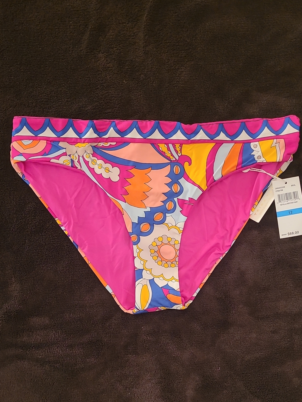 NWT Trina Turk Sevilla Bikini Bottom 12